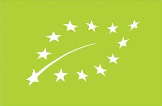 Auf dem Bild ist das EU-Biosiegel zu sehen, passend zum Thema: Check Tierwohl-Siegel beim Schwein.