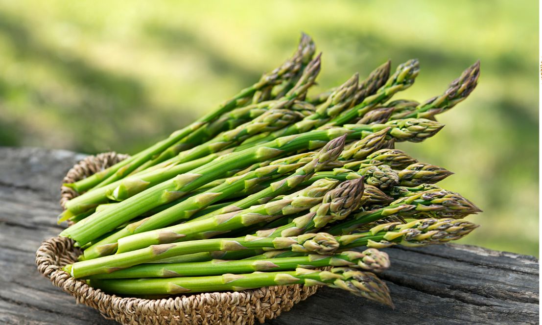 Grüner Spargel