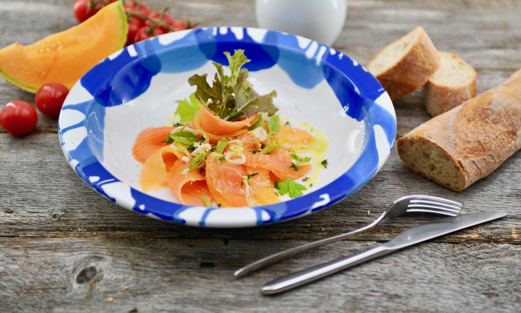 Zuckermelone &amp; Lachsforelle - Bauernladen