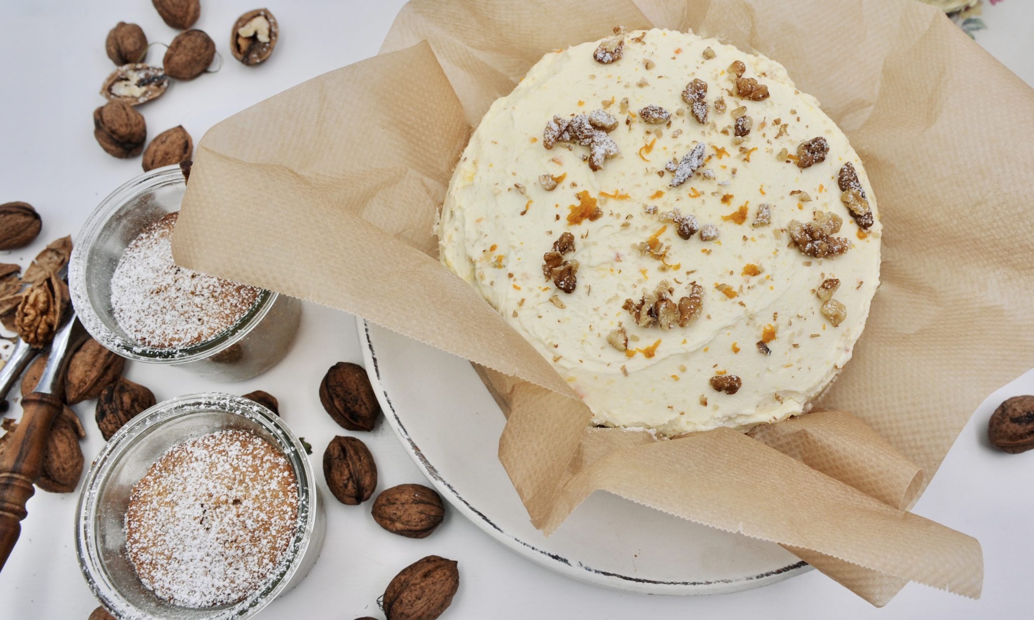 Karotten-Walnussöl-Torte - Bauernladen