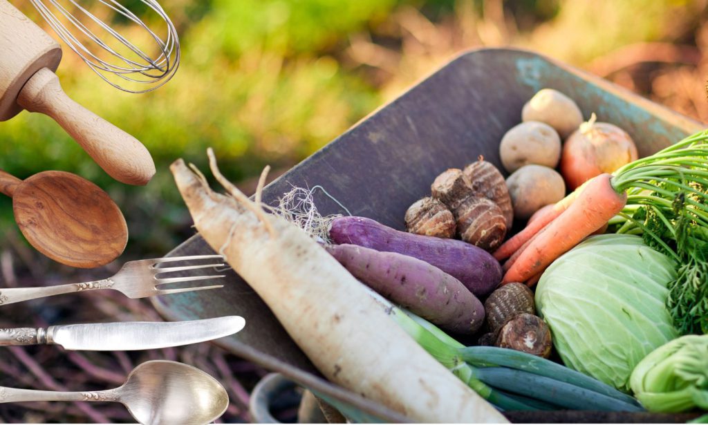 Gemüse direkt vom Felt