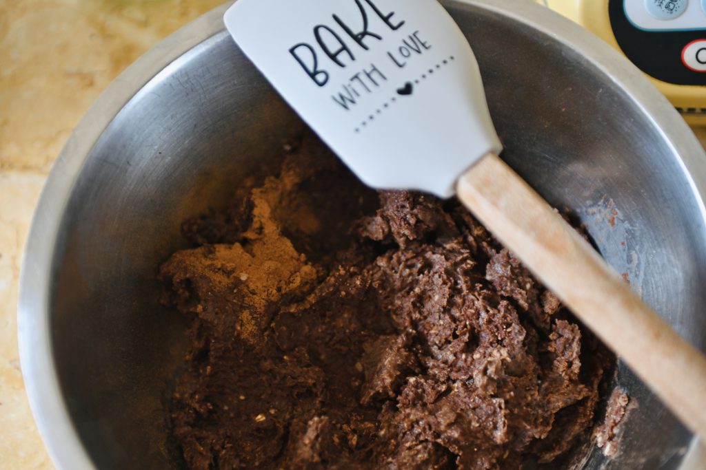 Teig Käferbohnenbrownie