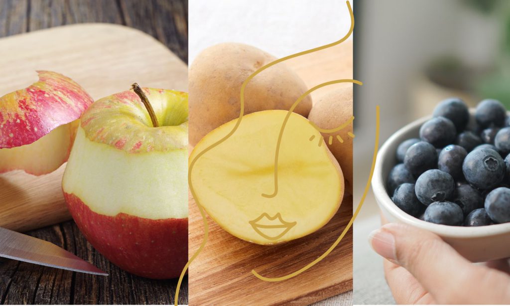 Natürliche Hautpflege aus Obst und Gemüse